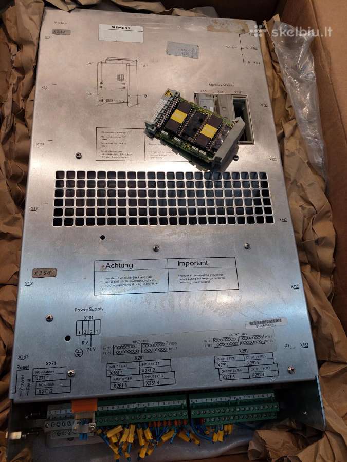 Siemens Sinumerik 805 CNC Valdiklio Modulis