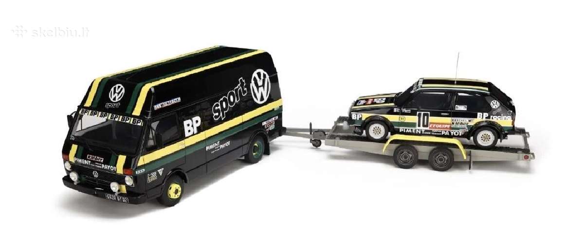 1:18 VW lt35 + VW golf mk1
