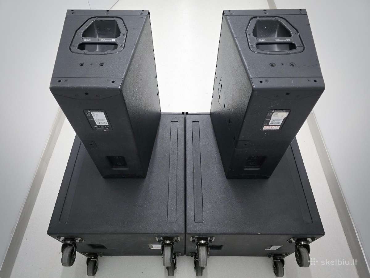 D&b audiotechnik Q10 + Q-sub koncertinės kolonėlės - nuotraukos Nr. 6