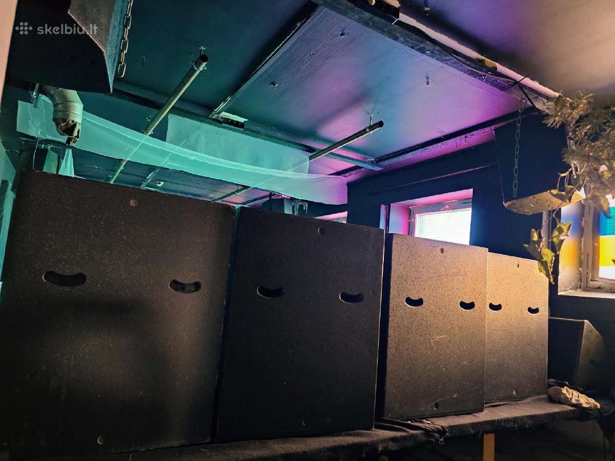 Tannoy Vx12hp + Vs18dr Koncertinių Kolonėlių kompl - nuotraukos Nr. 3