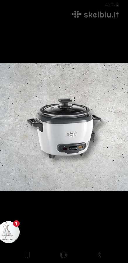 Ryžių viryklė-garų puodas Russell Hobbs 0,4 l