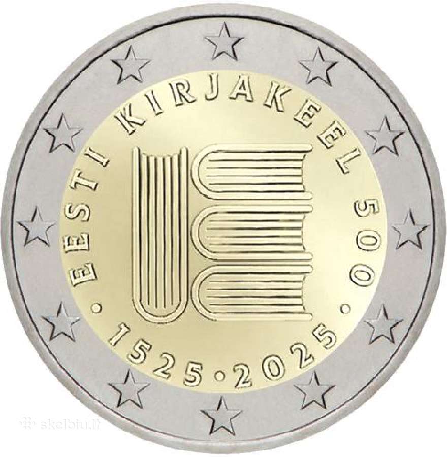 2 eurų Estijos Unc proginės monetos - nuotraukos Nr. 9