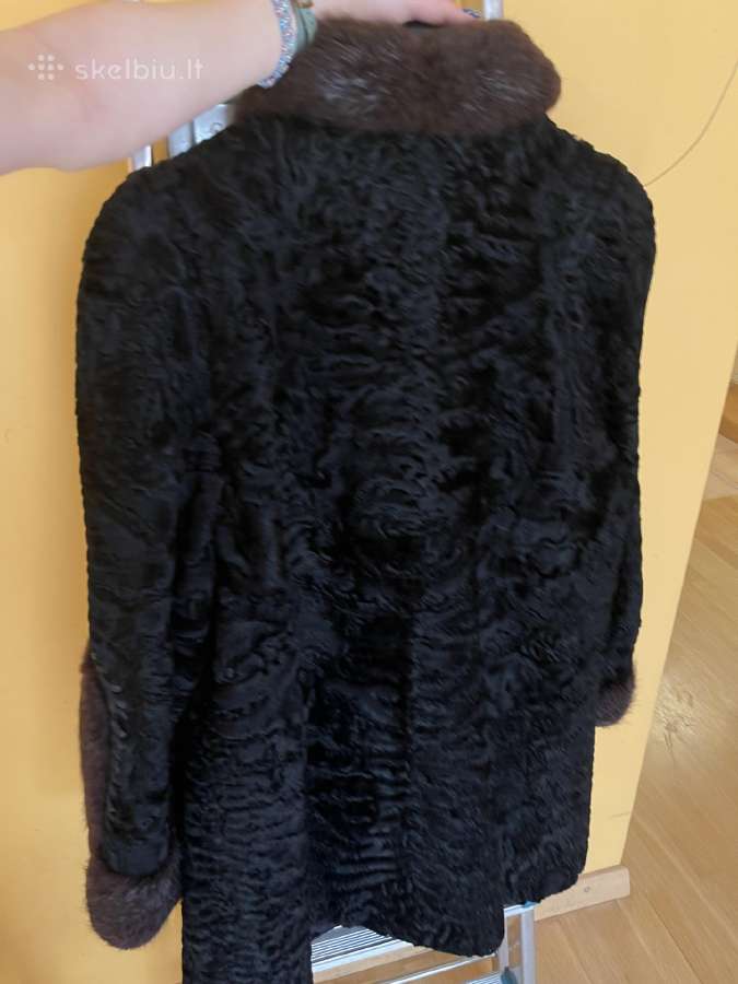 Tikro kailio kailiniai Karakulio kailiniai vintage - nuotraukos Nr. 9