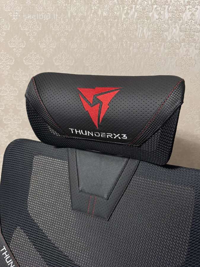 Žaidimų kėdė Thunderx3 yama1 (Red) - nuotraukos Nr. 2