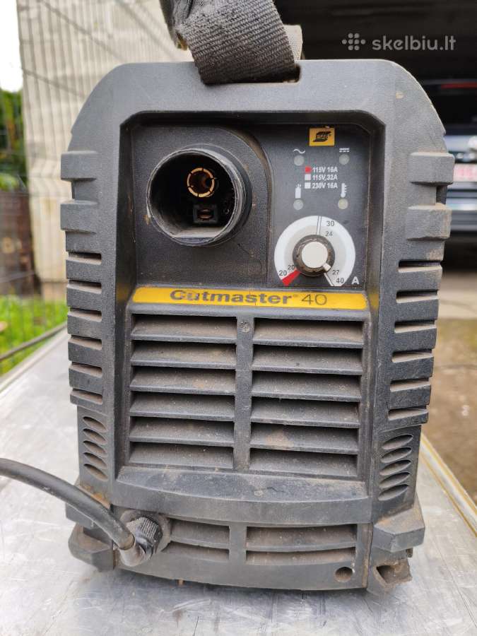 Esab Cutmaster 40 Plazma + Video