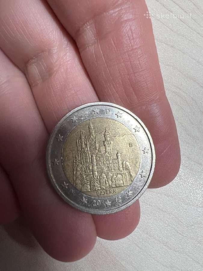 Vokietijos 2 eur proginė moneta 2012 m.