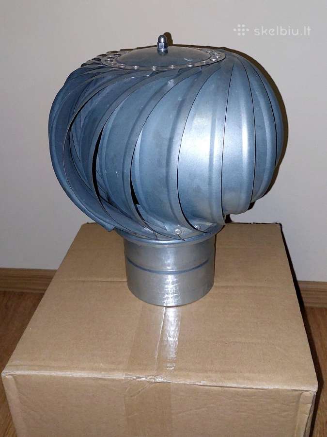 Ventiliacijos deflektorius D110 su guoliais