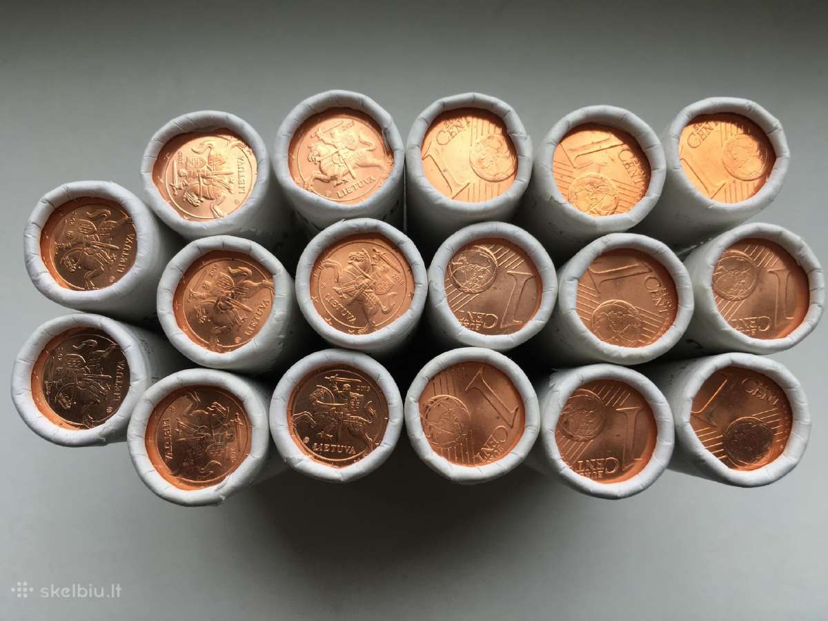 1 centas 2015 (ritinėliai)