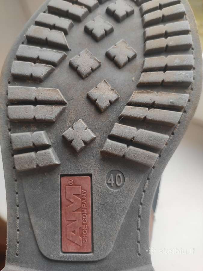 Elegantiški zomšiniai batai Am Shoe Company - nuotraukos Nr. 5