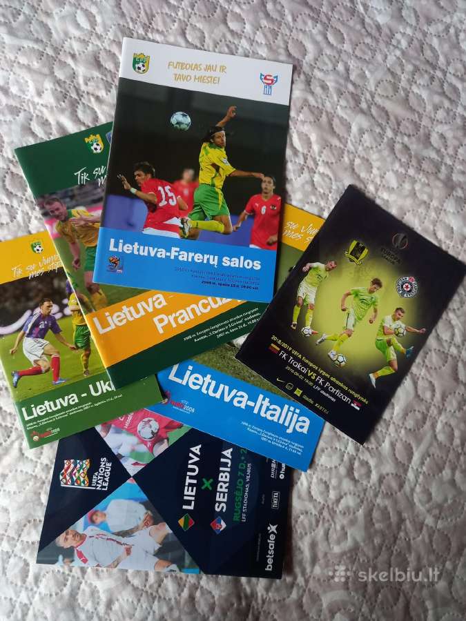 Parduodu futbolo rungtynių programėles