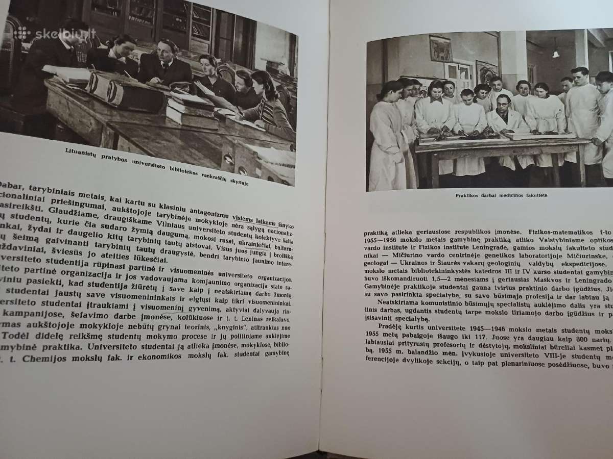 Parduodu knyga,vilniaus universitetas,1956m - nuotraukos Nr. 13