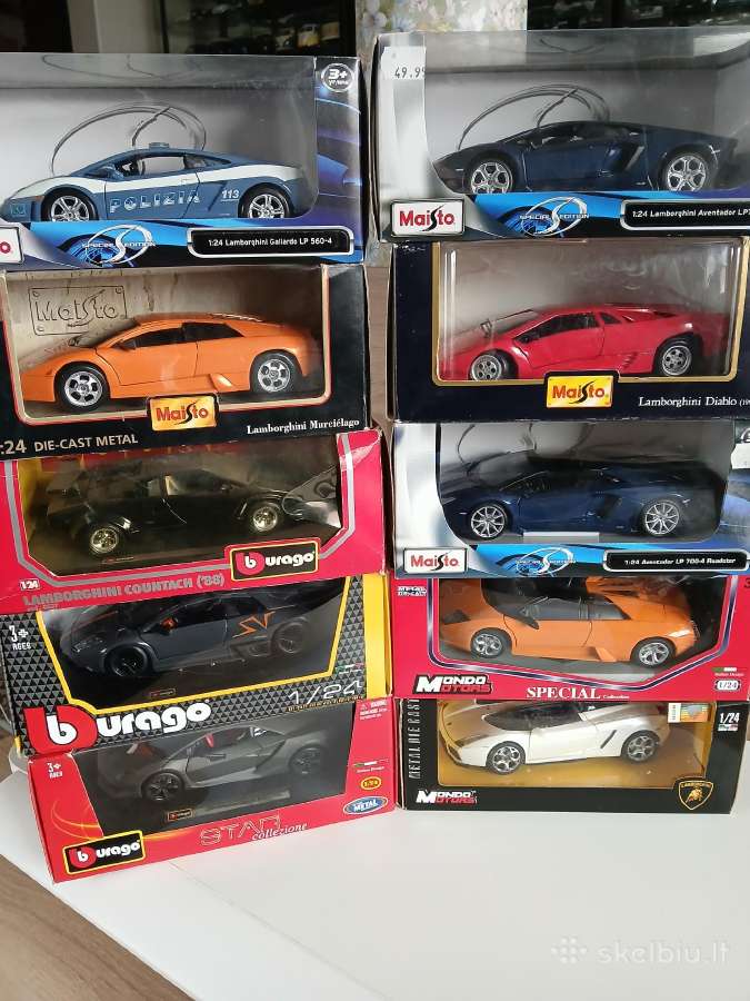 Lamborghini modeliukai 1;24