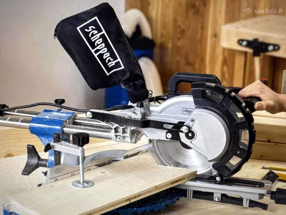 Skersinio pjovimo Scheppach Hm2000 Se - nuotraukos Nr. 3