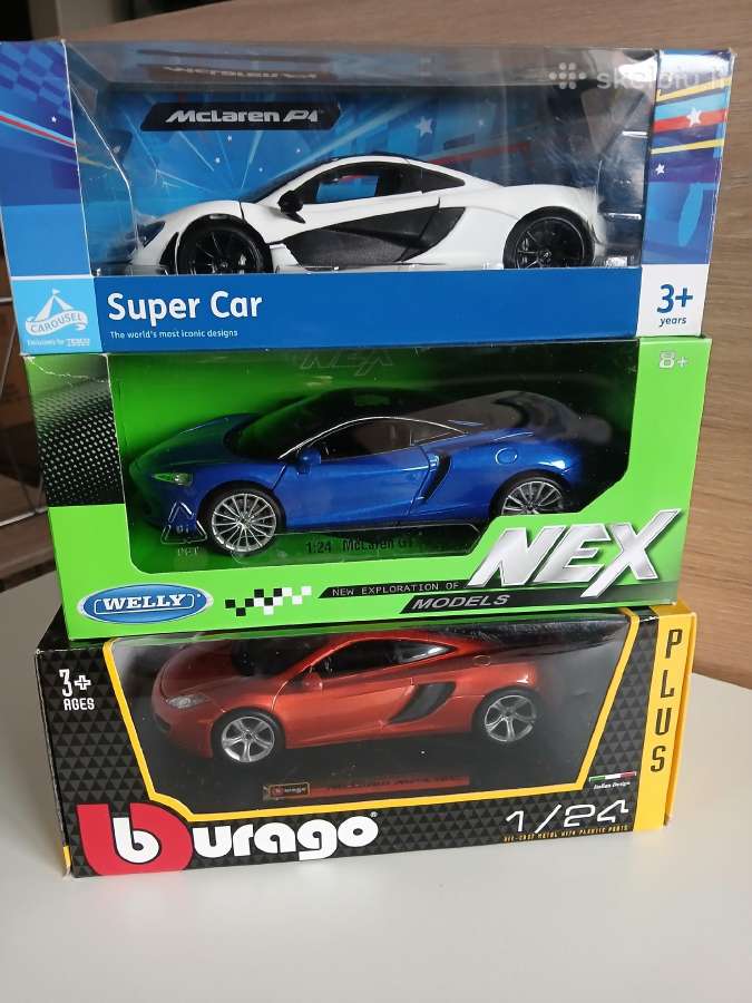 Mclaren Mp 12c ,P 1,gt modeliukai 1:24