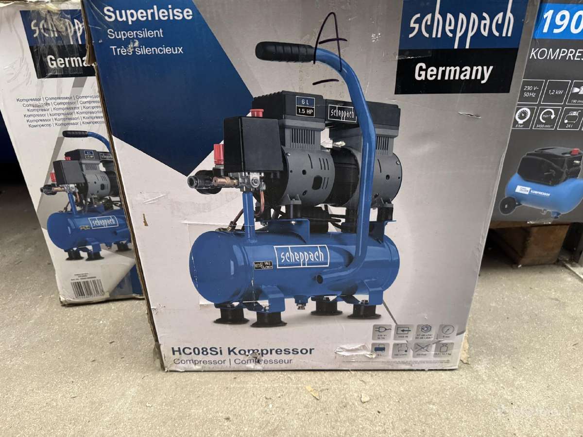 Kompresorius Hc08si Scheppach - nuotraukos Nr. 3