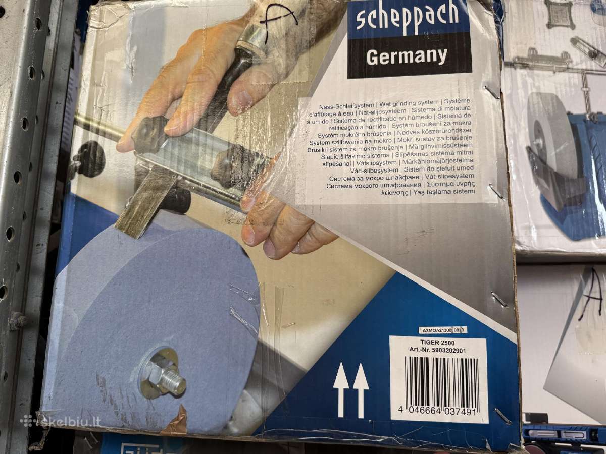 Galąndinimo staklės Scheppach Tiger 2500 - nuotraukos Nr. 2