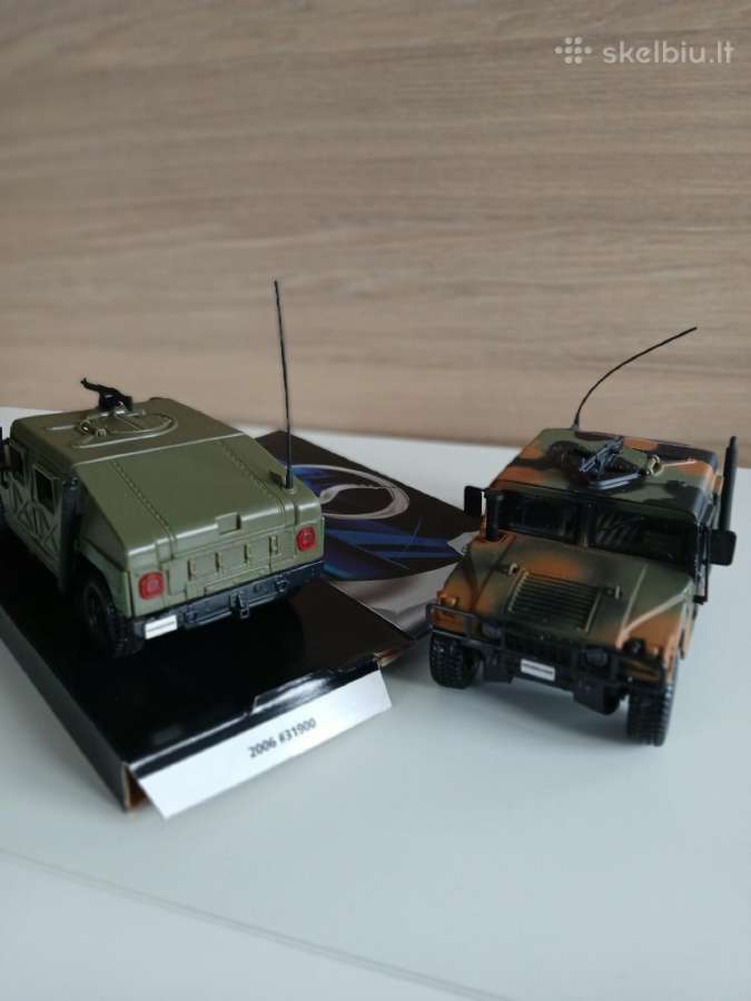 Hummer modeliukai1:27-1:24 - nuotraukos Nr. 3