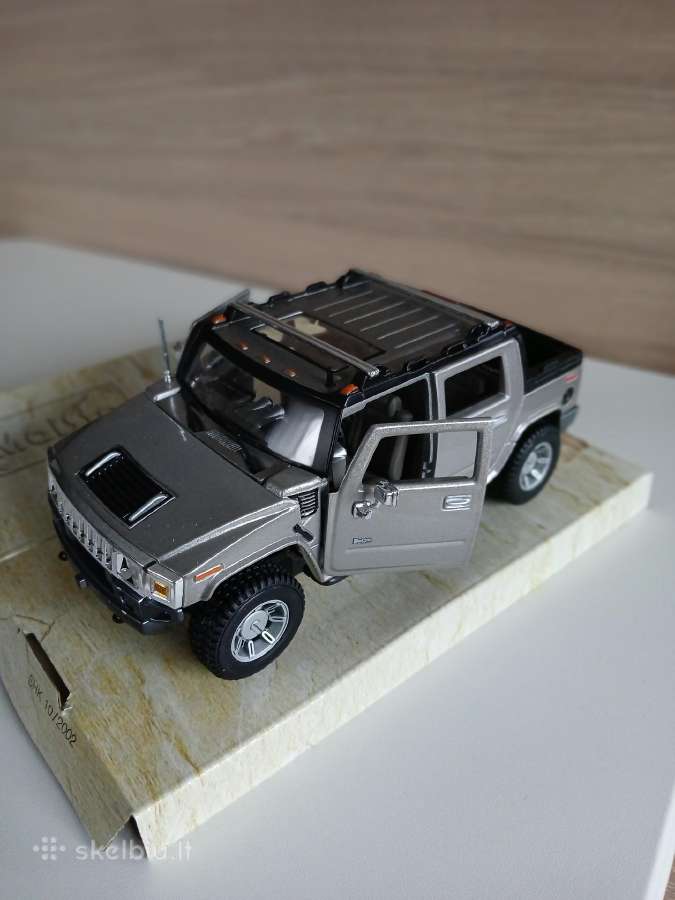 Hummer modeliukai1:27-1:24 - nuotraukos Nr. 4