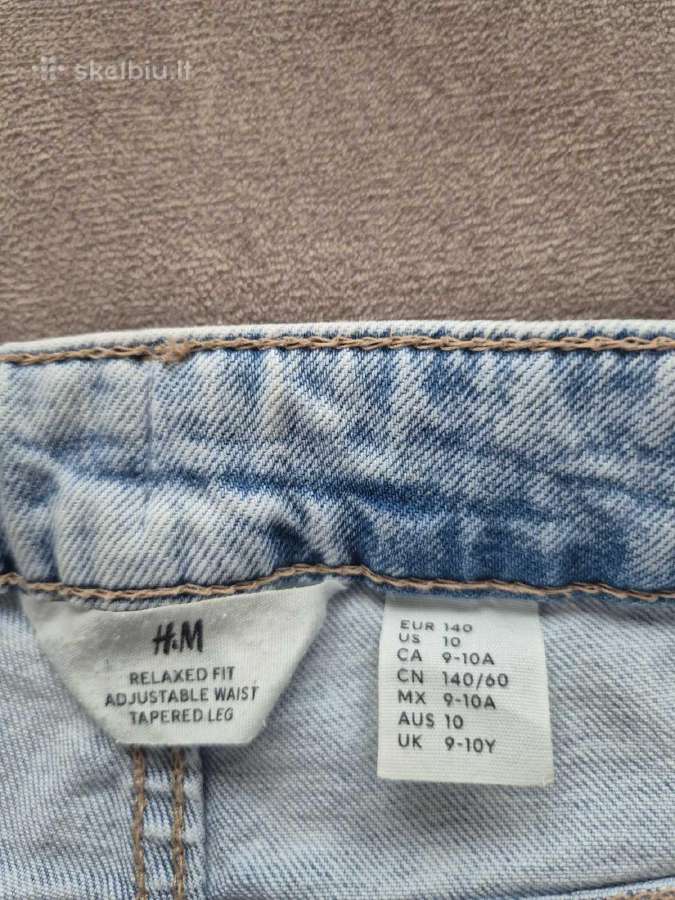 Džinsai plėšyti berniukui H&m - nuotraukos Nr. 4