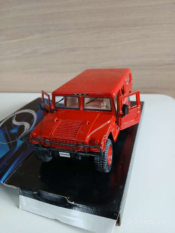 Hummer modeliukai1:27-1:24 - nuotraukos Nr. 8