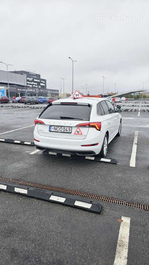 Papildomos vairavimo pamokos Skoda Scala - nuotraukos Nr. 3