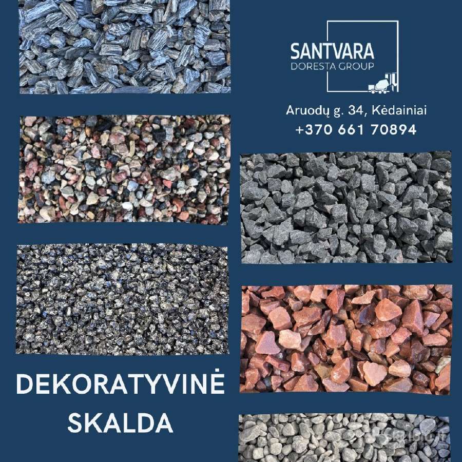 Dekoratyvinė skalda gėlynams ir kapams [Kėdainiai] - nuotraukos Nr. 4