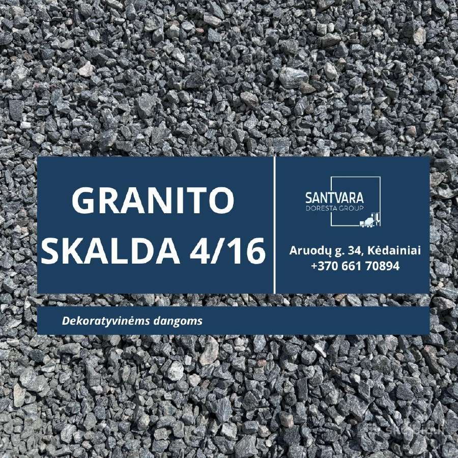 Dekoratyvinė skalda gėlynams ir kapams [Kėdainiai] - nuotraukos Nr. 5