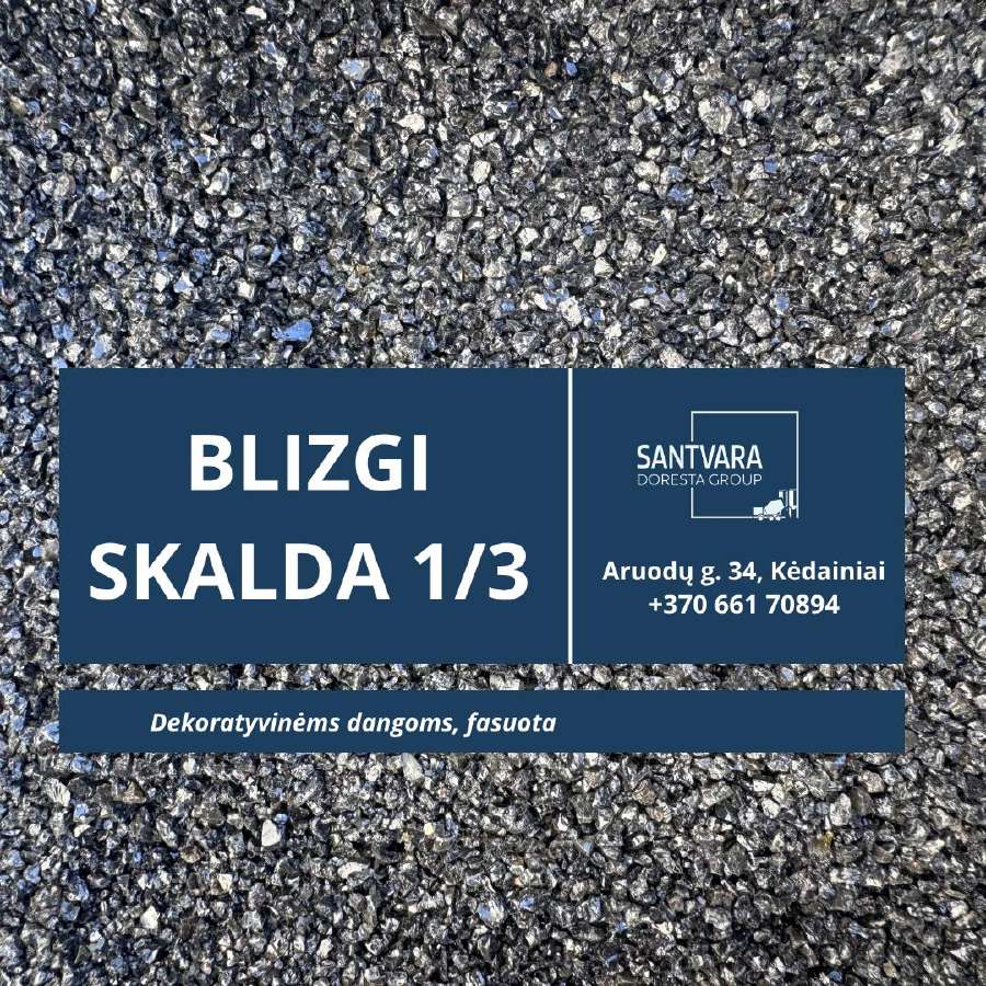 Dekoratyvinė skalda gėlynams ir kapams [Kėdainiai] - nuotraukos Nr. 9