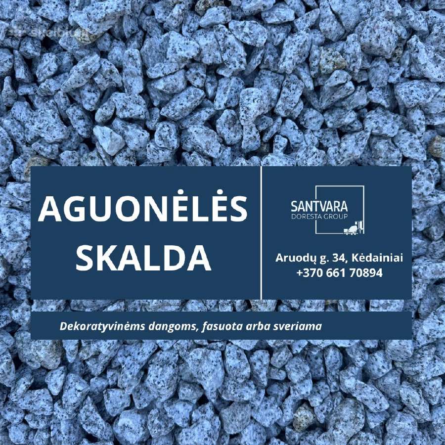 Dekoratyvinė skalda gėlynams ir kapams [Kėdainiai] - nuotraukos Nr. 11