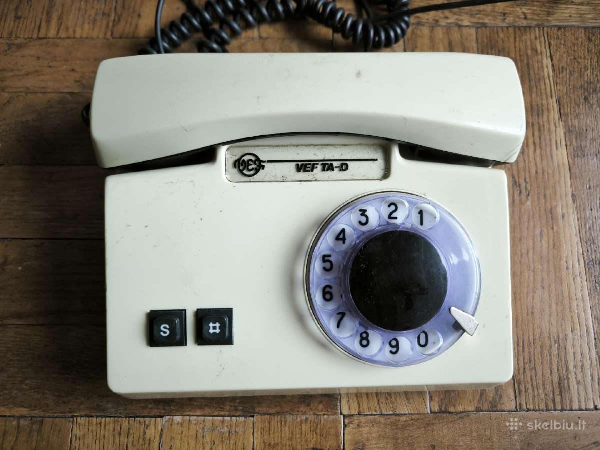 Senoviški skrituliniai telefono aparatai. - nuotraukos Nr. 2