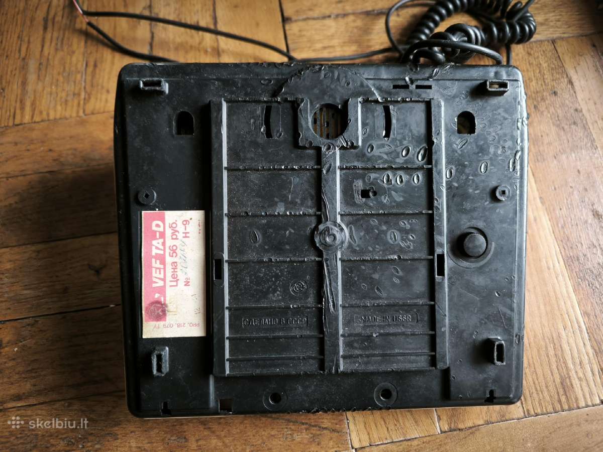 Senoviški skrituliniai telefono aparatai. - nuotraukos Nr. 3