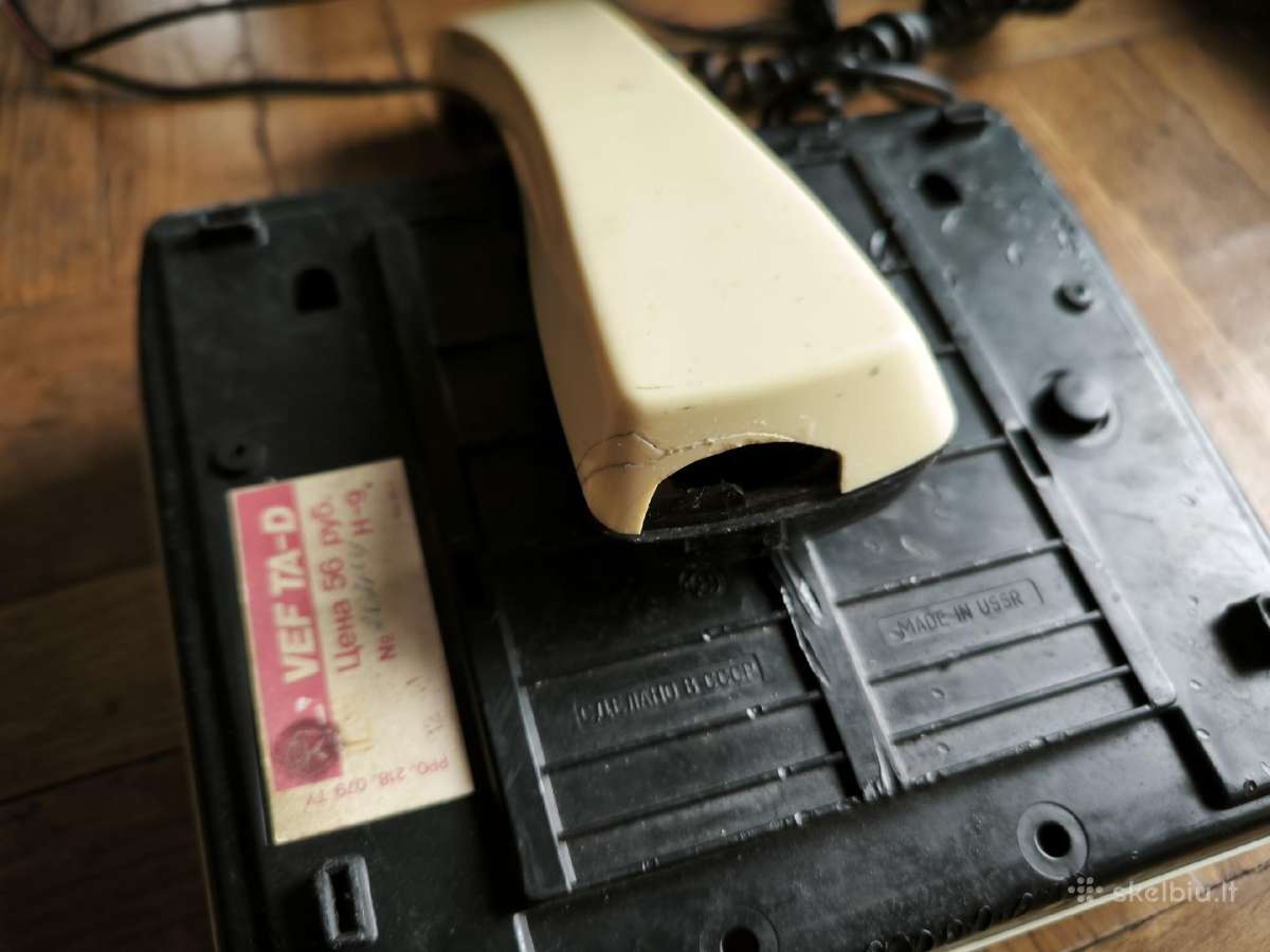Senoviški skrituliniai telefono aparatai. - nuotraukos Nr. 4