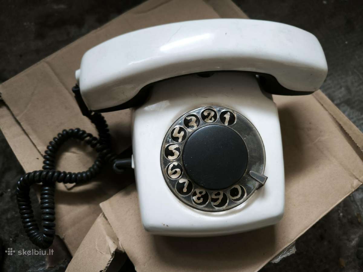Senoviški skrituliniai telefono aparatai. - nuotraukos Nr. 6