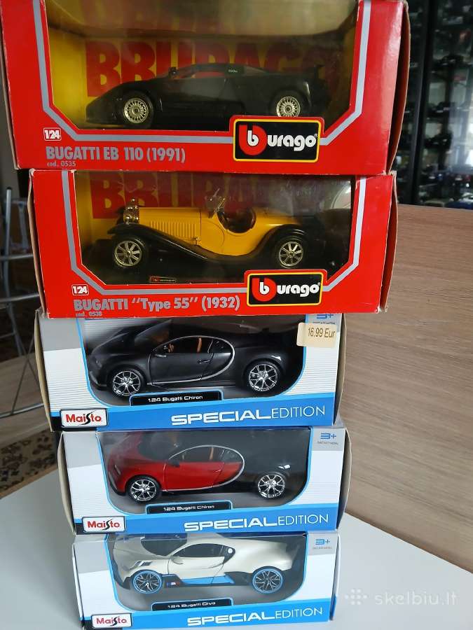 Bugatti Eb,type55,chiron 1:24
