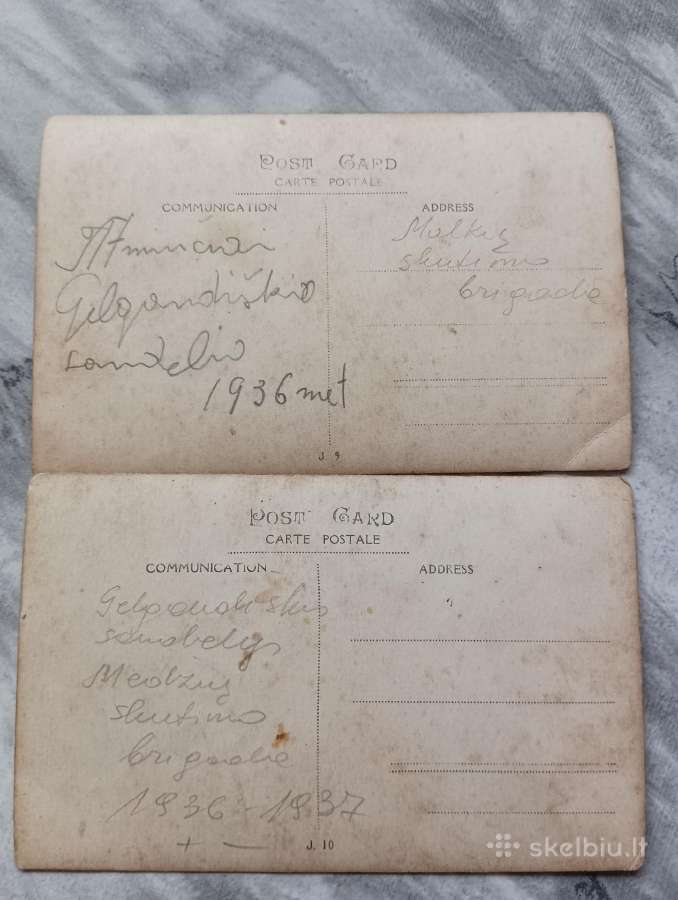 Senos tarpukario nuotraukos 1916 +- - nuotraukos Nr. 4
