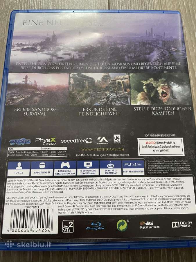 Metro exodus ps4 - nuotraukos Nr. 3