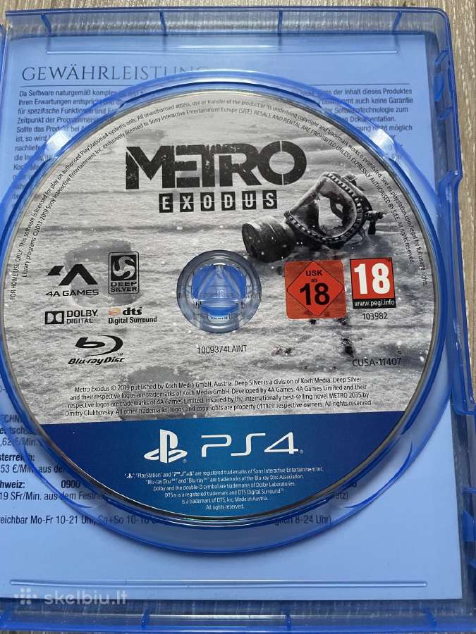 Metro exodus ps4 - nuotraukos Nr. 4