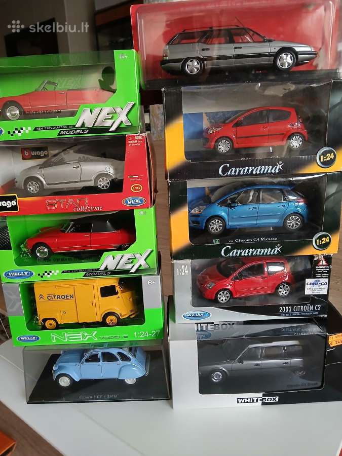 Citroen modeliukai 1:24