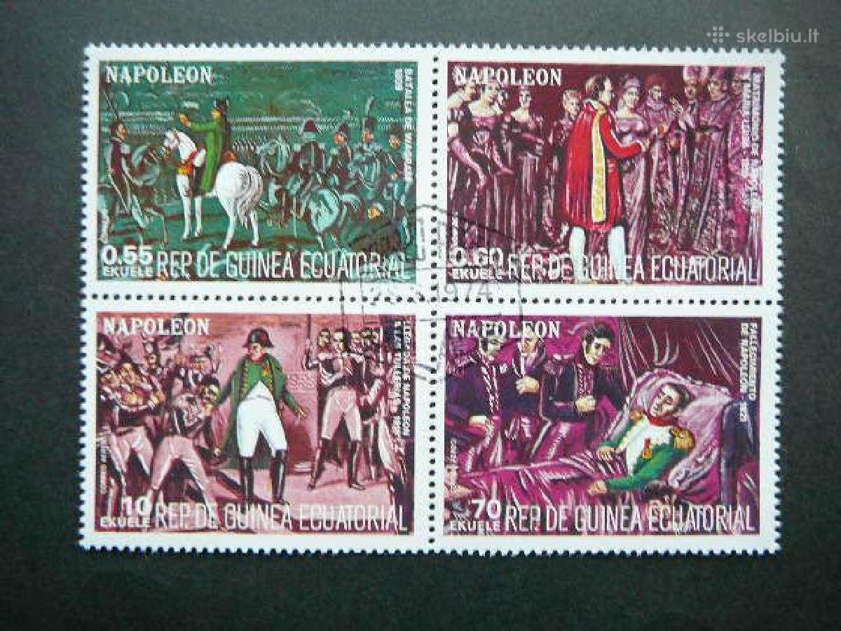 Napoleonas Ekv. Gvineja 1974 antsp. egv099 - nuotraukos Nr. 5