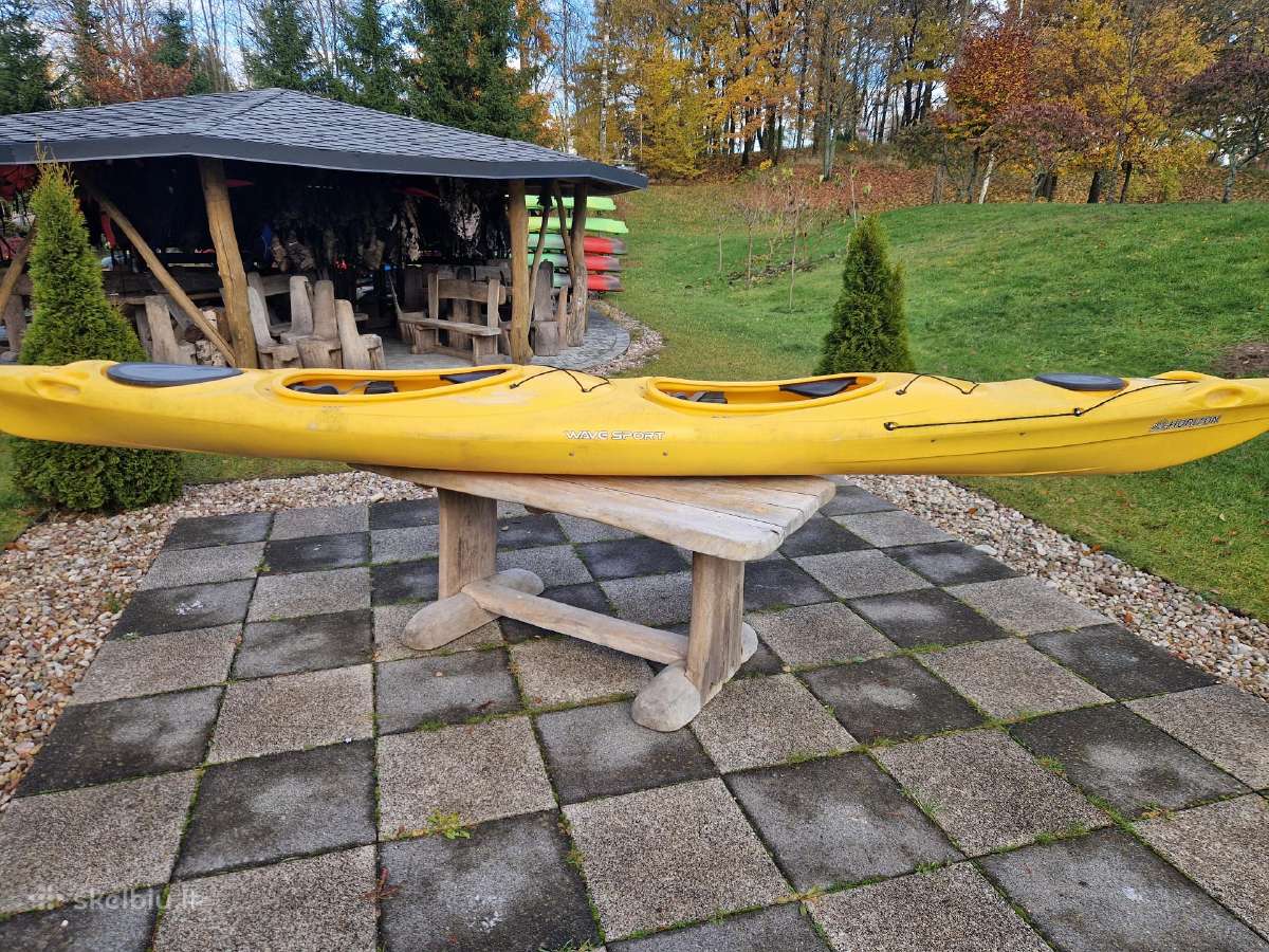 Dvivietė baidarė Wavesport Horizon Black-out - nuotraukos Nr. 4