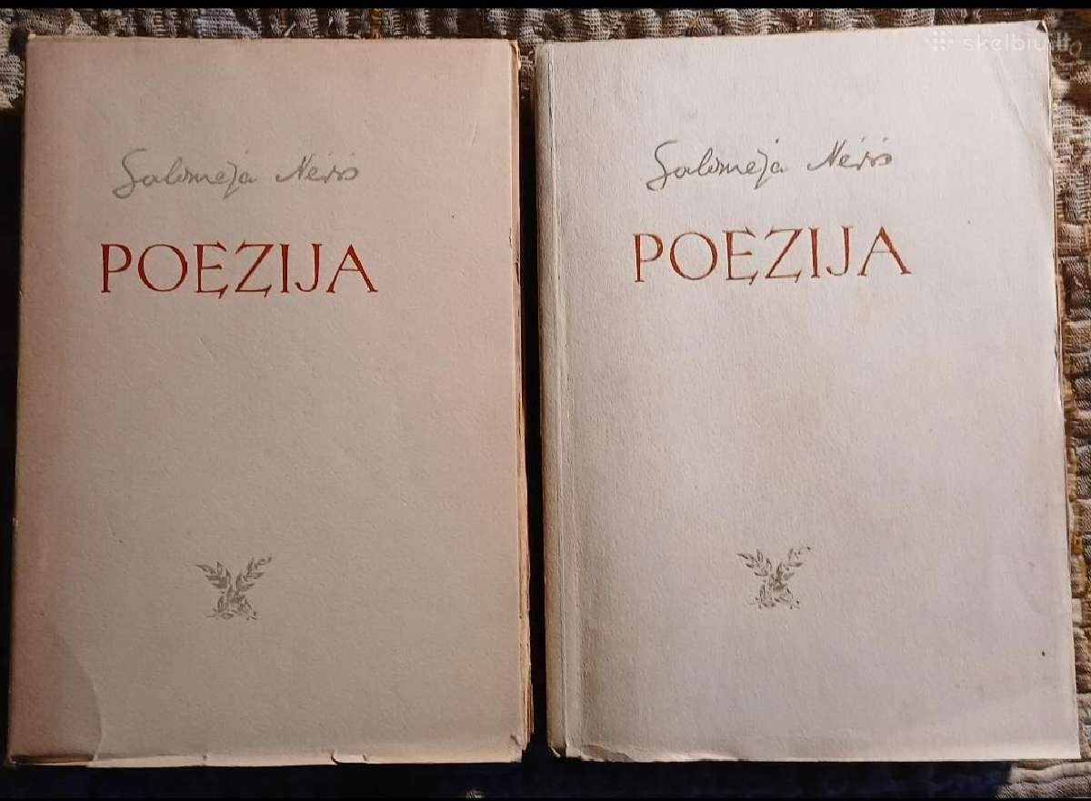 Salomėja Neris, 1946 m. Poezija, 2 t.