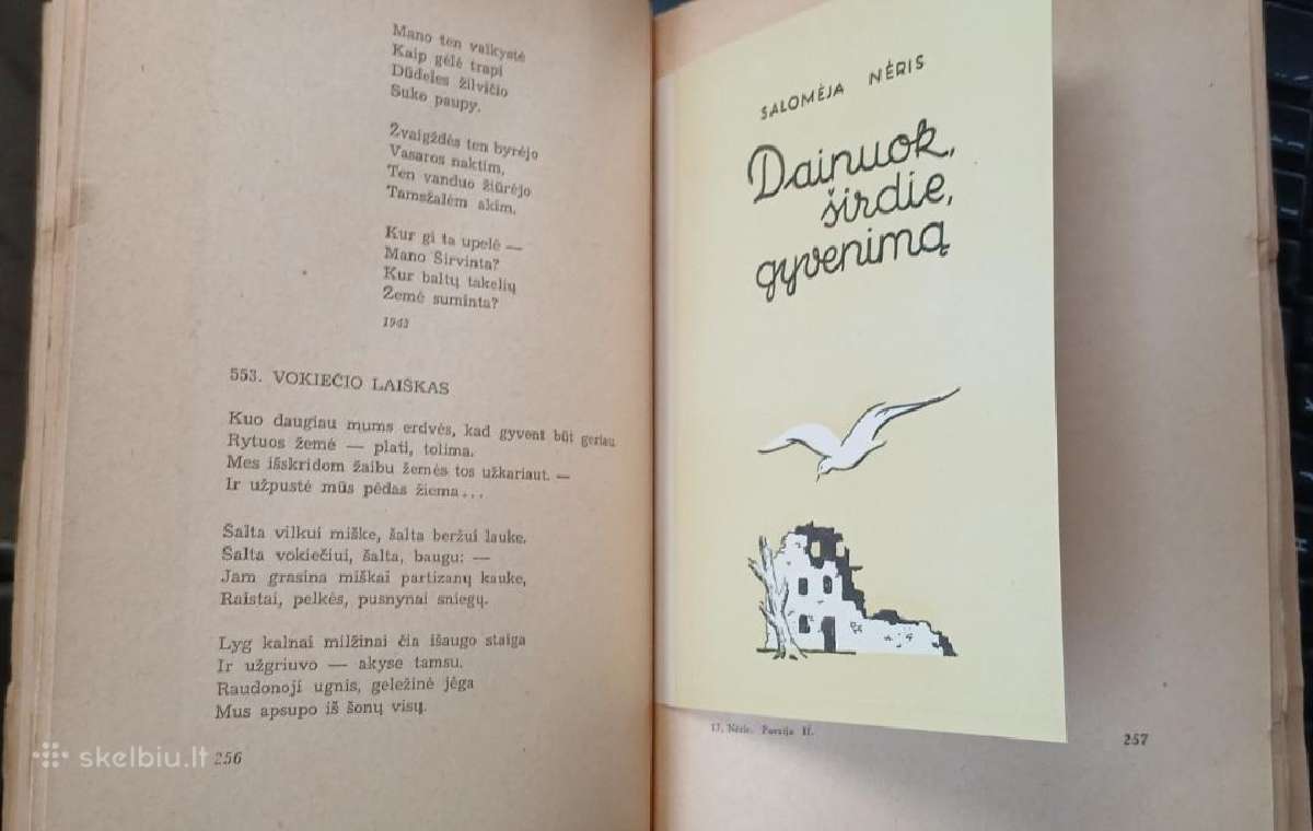 Salomėja Neris, 1946 m. Poezija, 2 t. - nuotraukos Nr. 6