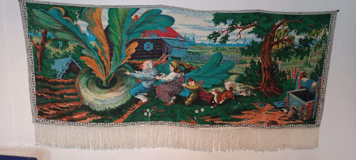 Senas sovietu laiku gobelenas