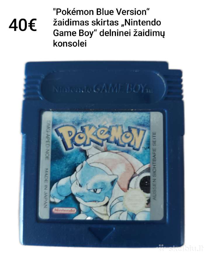 Nintendo "Game Boy" classic ir Color žaidimai - nuotraukos Nr. 2