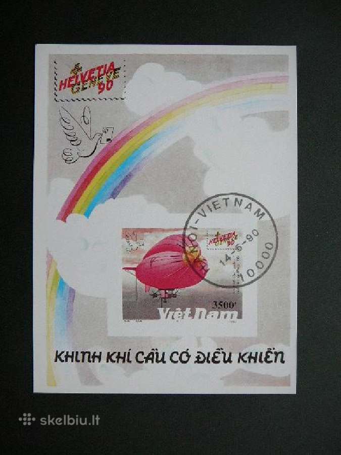 Dirizabliai Vietnamas 1990 antsp. vtn621