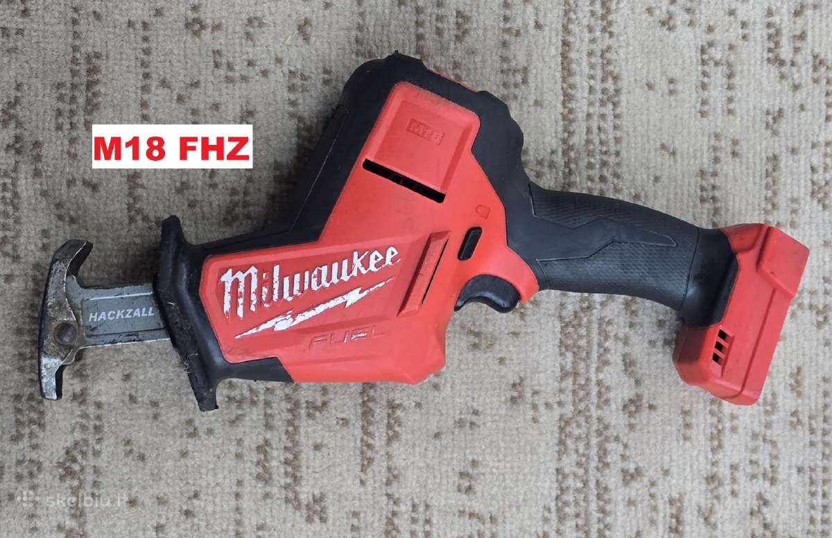 Milwaukee diskinis tiesinis ir siaurapjūklis - nuotraukos Nr. 8