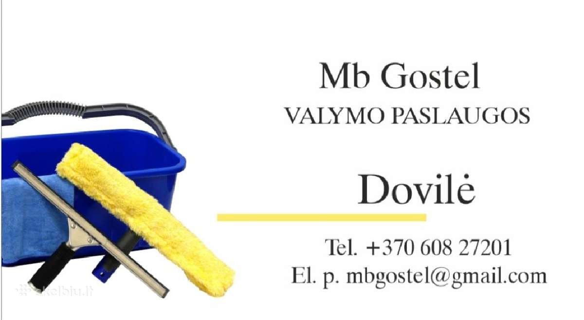 Valymo darbai
