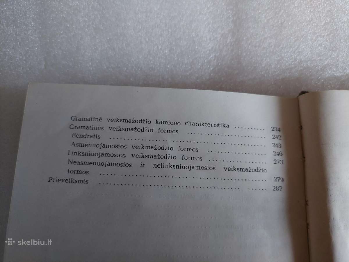 Lietuvių kalbos morfologijos apybraiža - nuotraukos Nr. 4