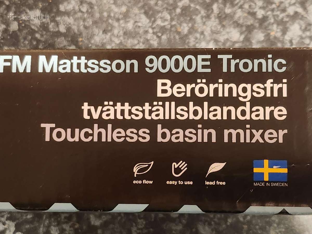 Bekontaktinis maišytuvas Fm Mattsson 9000e Tronic - nuotraukos Nr. 4
