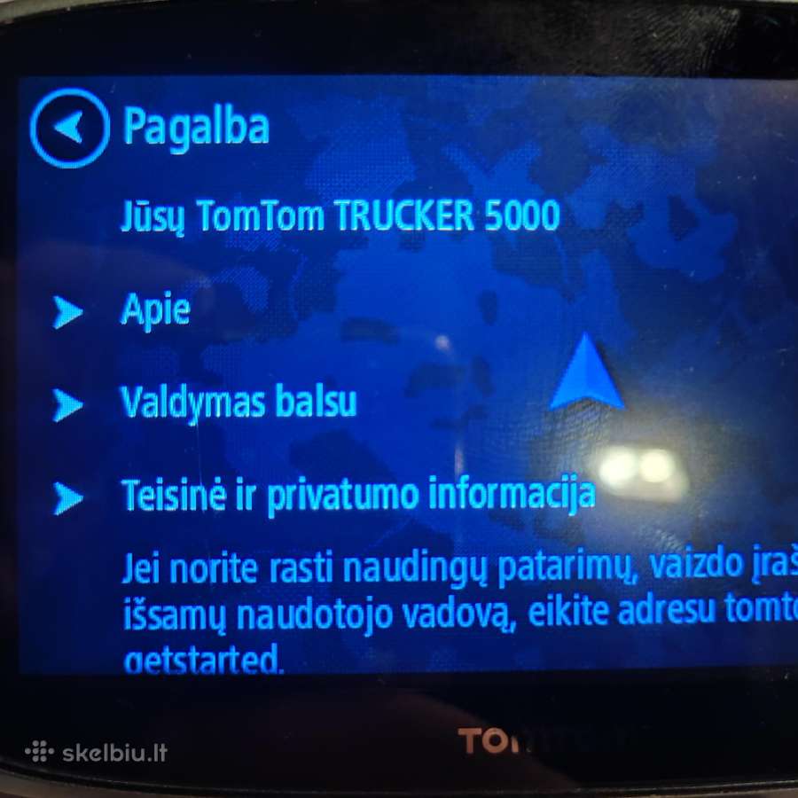 Tomtom trucker 5000